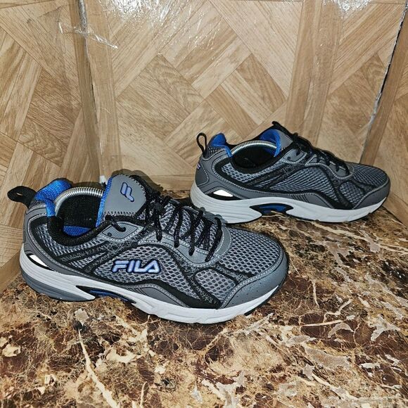 Fila Men's Fashion Classic running training gray shoes  size 9.5.   541 - Picture 2 of 11